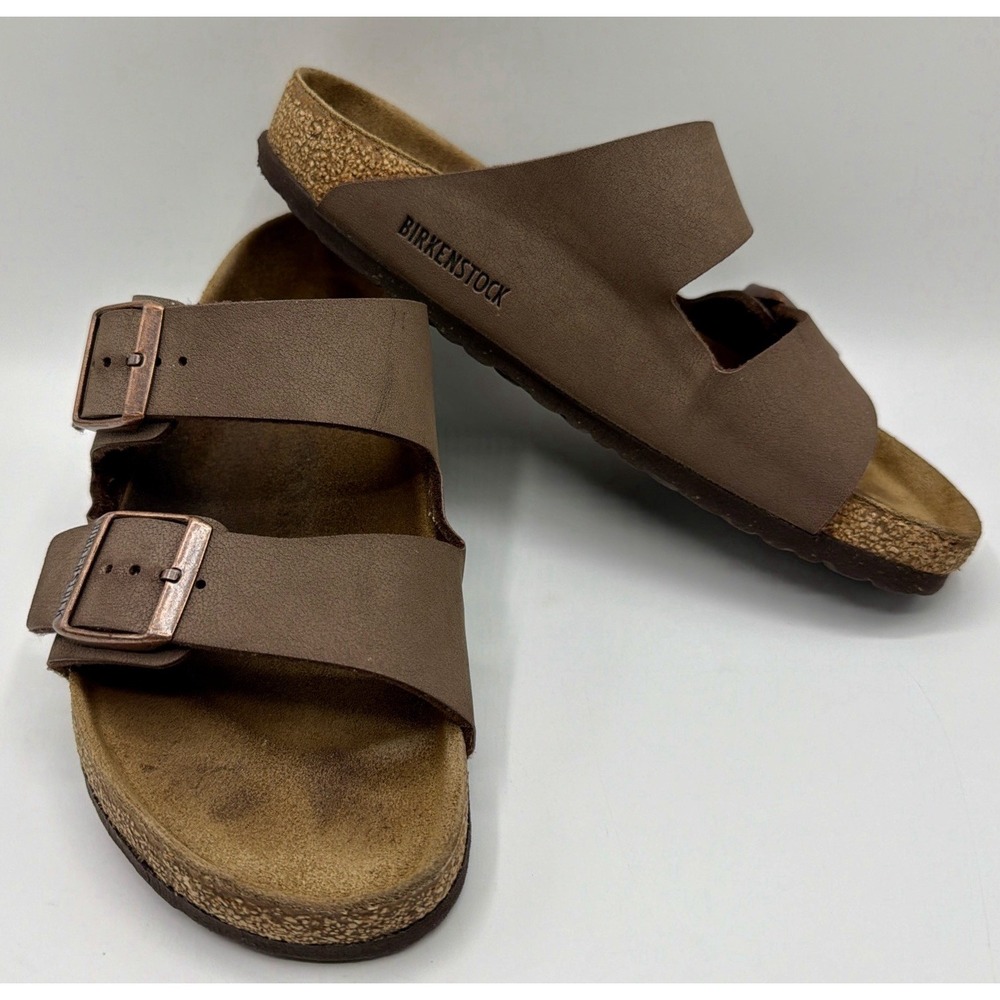 Birkenstock Arizona Sandal Mocca Birko-Flor EU 40 Women's Sz. 9 / Men's Sz. 7
